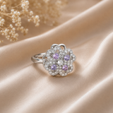 The Celeste Bloom Spinner Ring