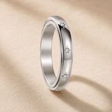The Starlight Spinner Ring